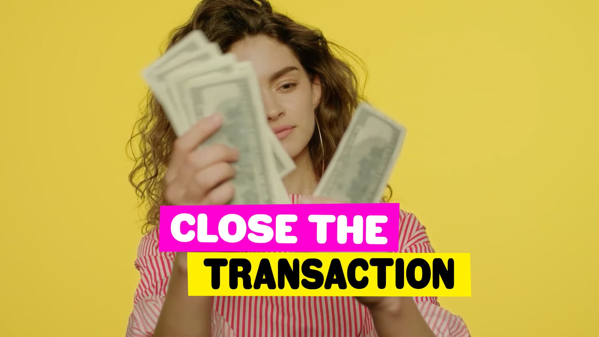 close the transaction