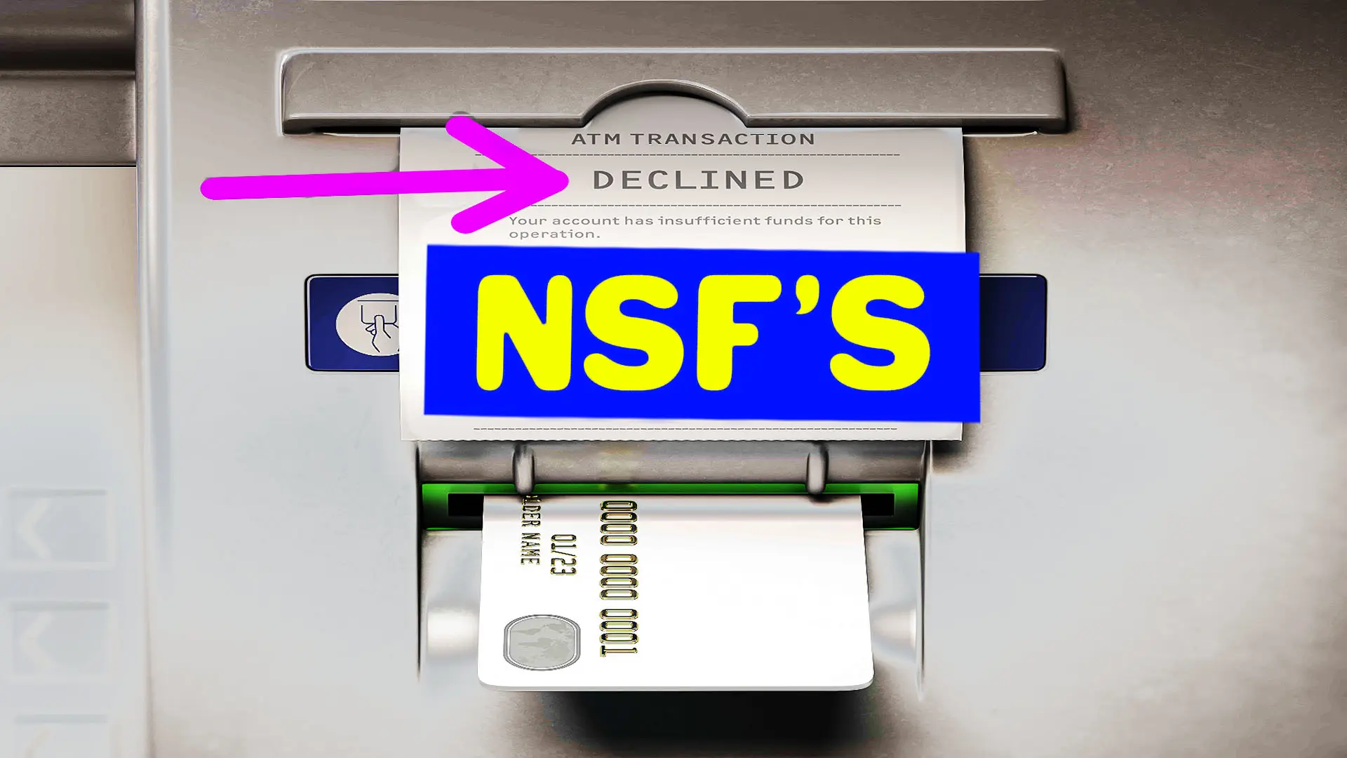 NSF's: Passing Bank account verification or DecisionLogic